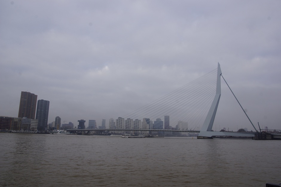Een grijze dag in Rotterdam