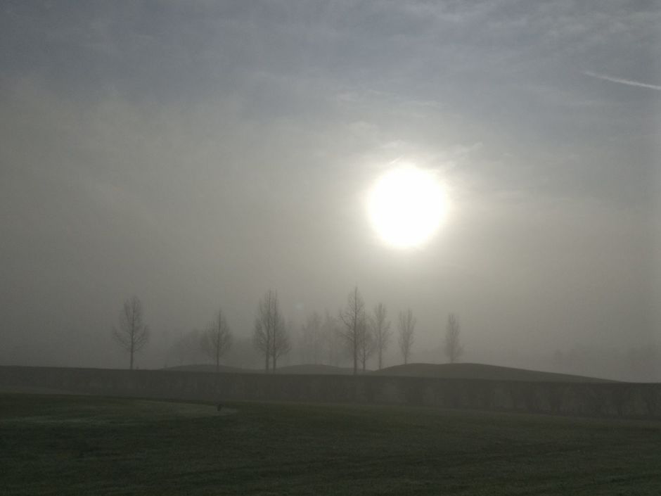 Golfbaan Amelisweerd in de ochtend
