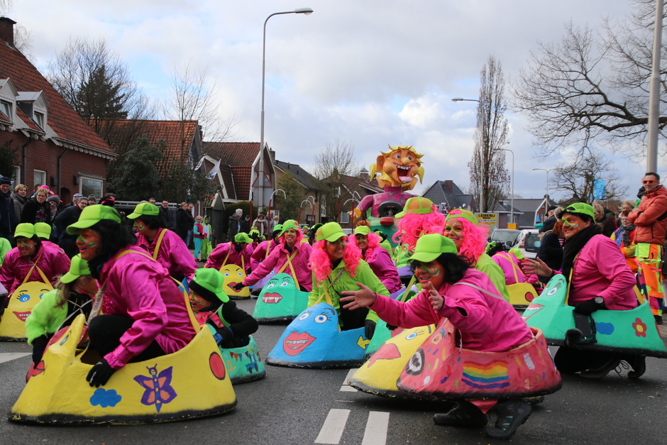 Kleur spektakel "Carnaval in Zenderen"