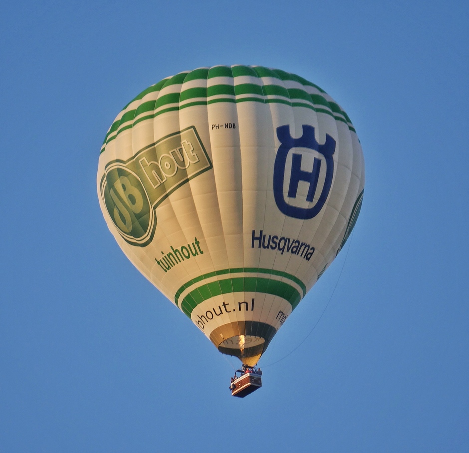 Luchtballon in Reeuwijk