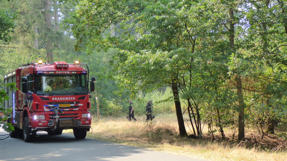 Brandweer is in opperste paraatheid om bosbranden te bestrijden