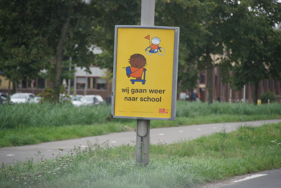 In midden Nederland gaan de scholen weer van start