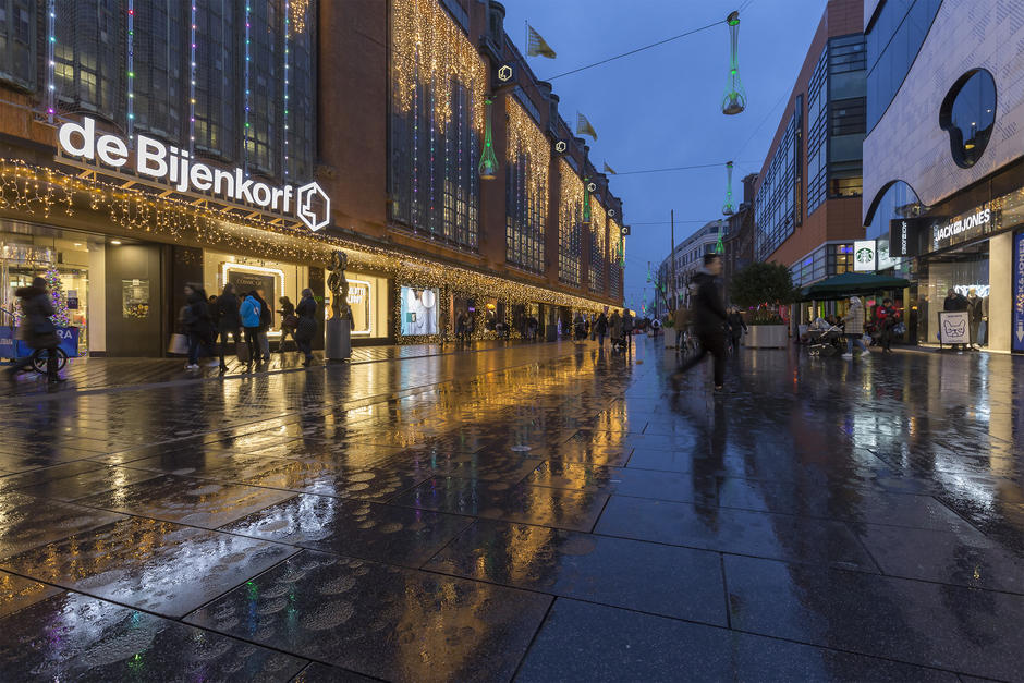 Regen in Den Haag