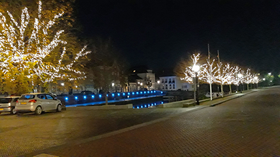 Feestverlichting Haven Oudenbosch