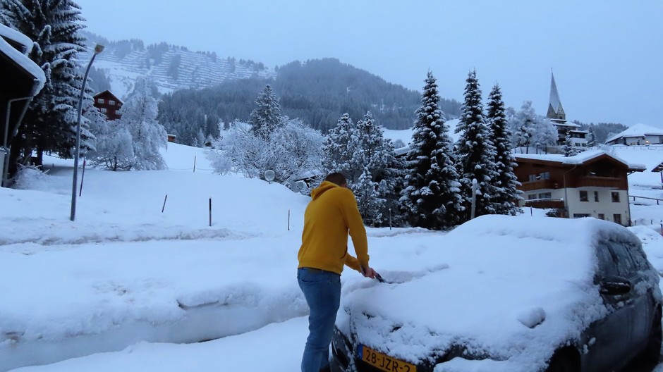 Alpen: sneeuw