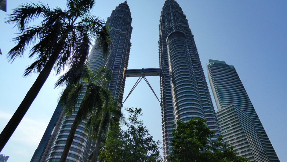 Petronas Twintowers verbindingsstuk is op 41e verdieping