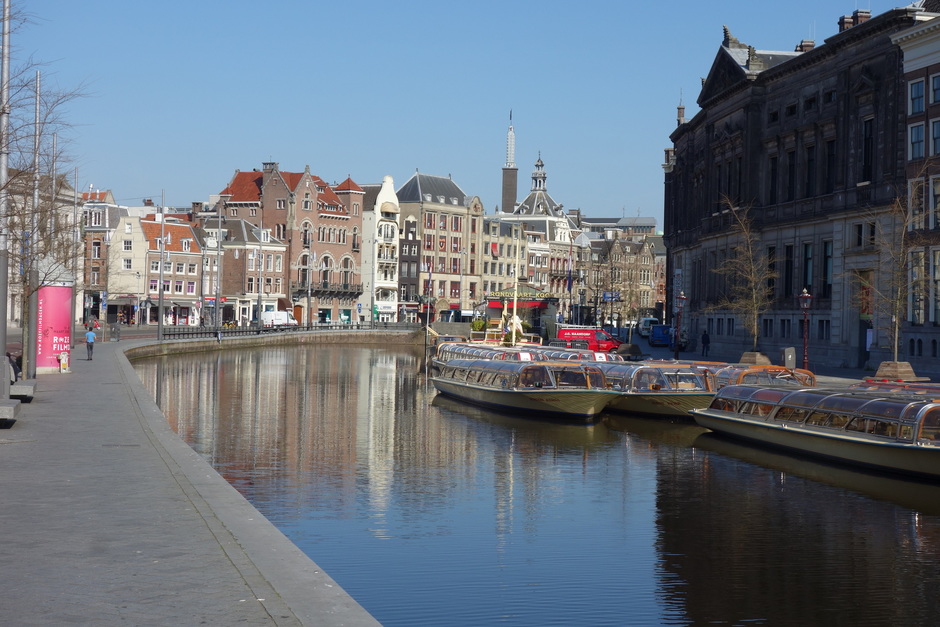 zonnig ghosttown Amsterdam