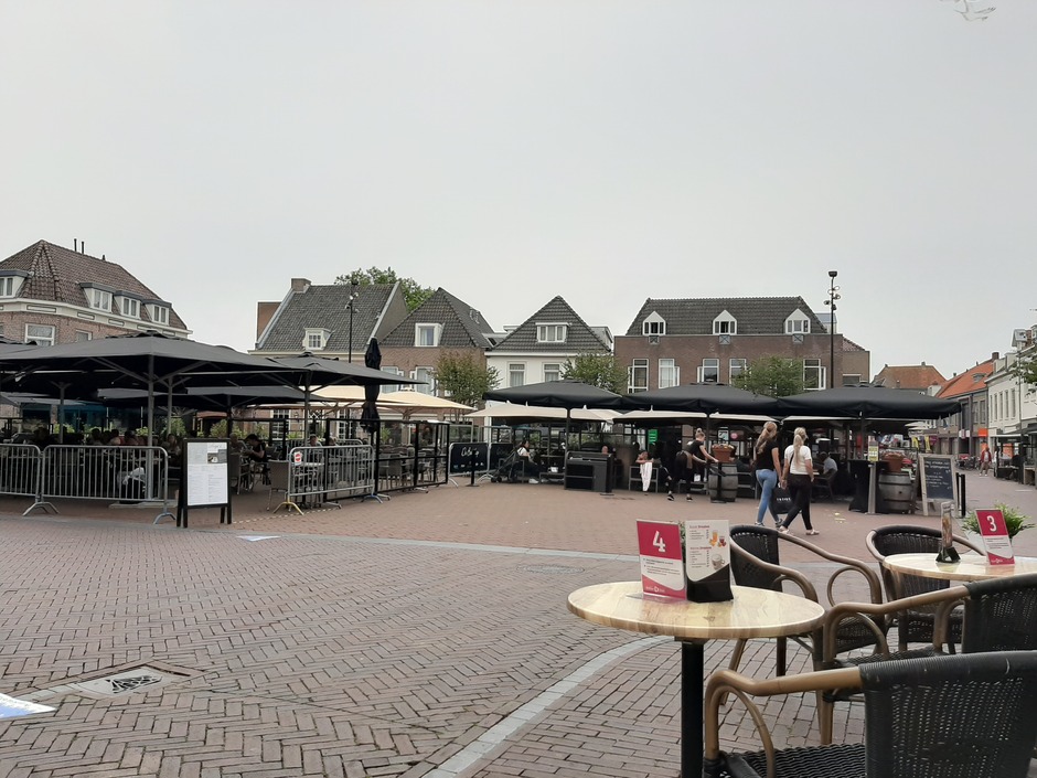 Terrassen in Harderwijk 