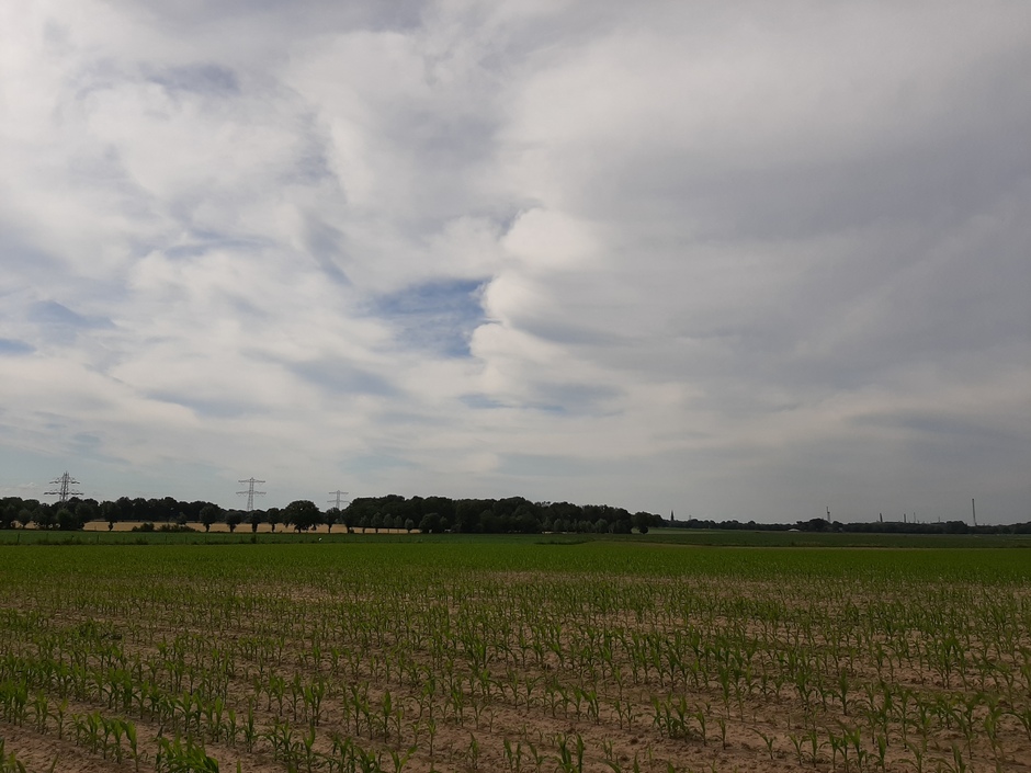 Aparte wolken in Limburg 