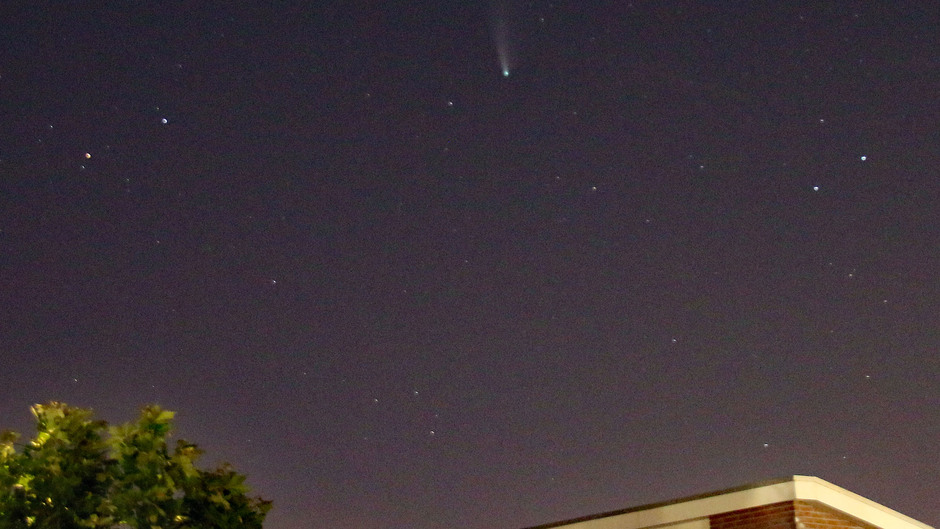 Komeet Neowise - Oudenbosch - 00:15 uur