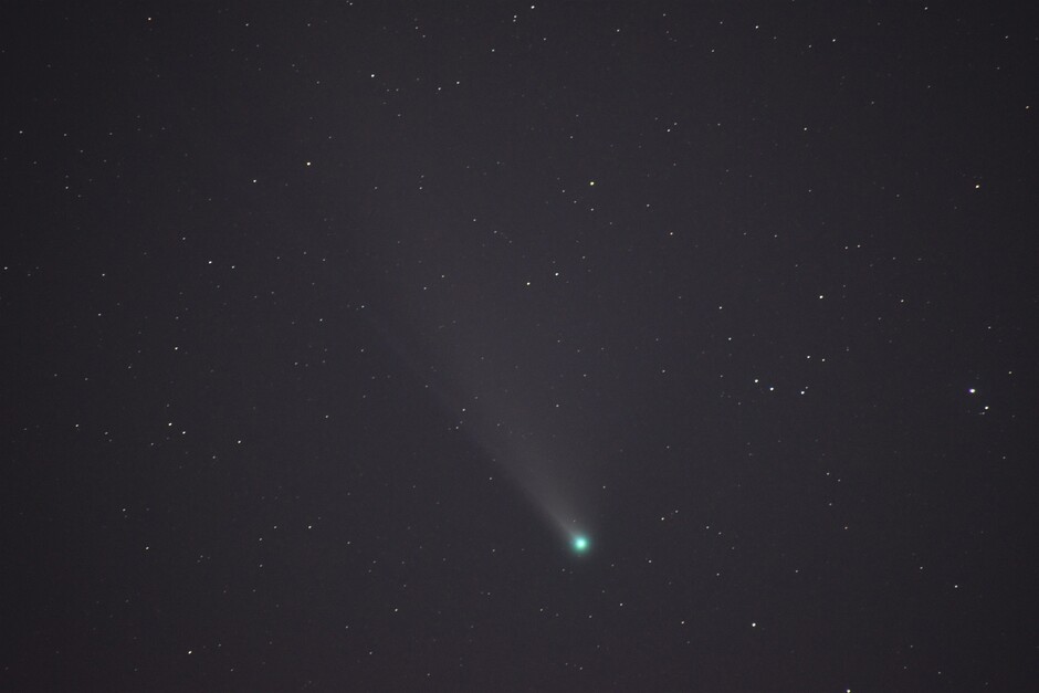 Komeet Neowise wordt groen