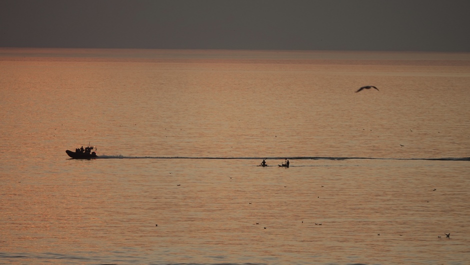 Egmond aan Zee zonsondergang 