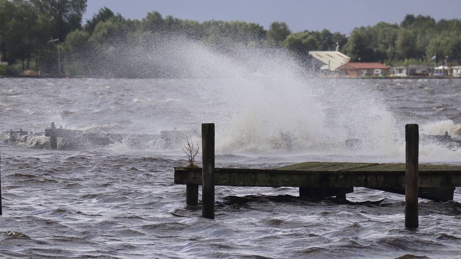 Storm op het Schildmeer. 