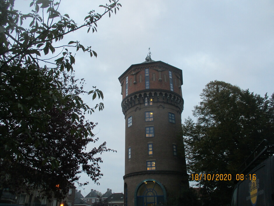 De oude watertoren van Gorinchem