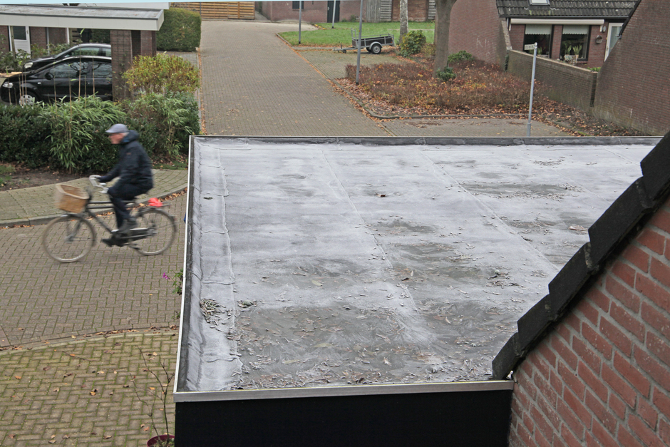 Witte Carportdak in Veendam