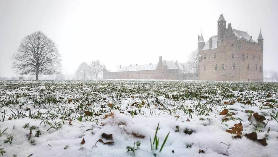 Vandaag 2 jaar geleden viel er een pak sneeuw in Doornenburg 