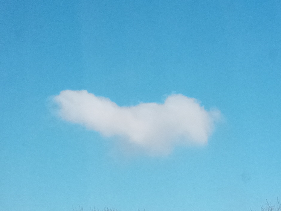 Een wolk.