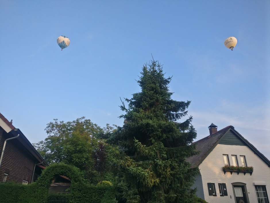 Luchtballonnen.