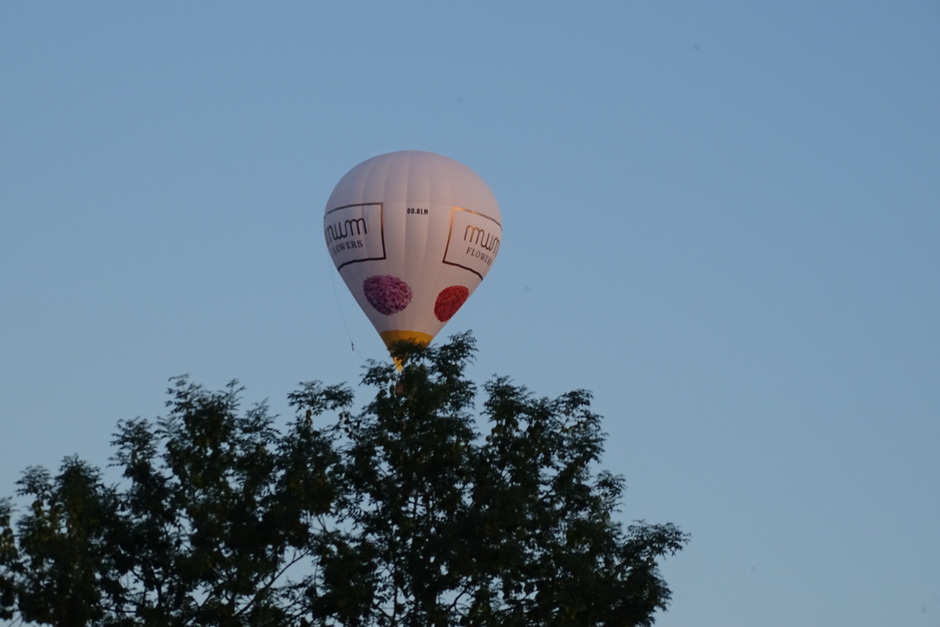 Ballon boven Hengelderweg Didam.