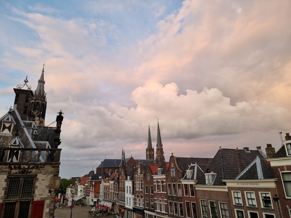 Wolken boven Delft
