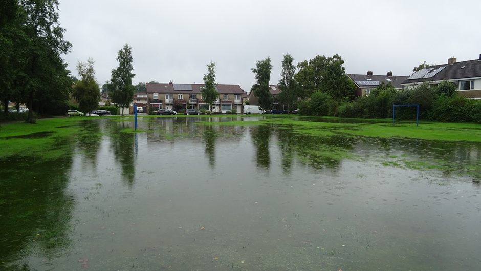 Wateroverlast in Heerenveen 