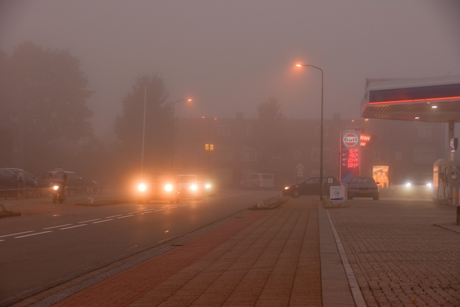 Verkeersbelemmerende mist