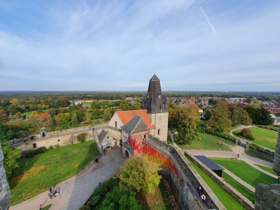 Uitzicht vanaf slot Bentheim 
