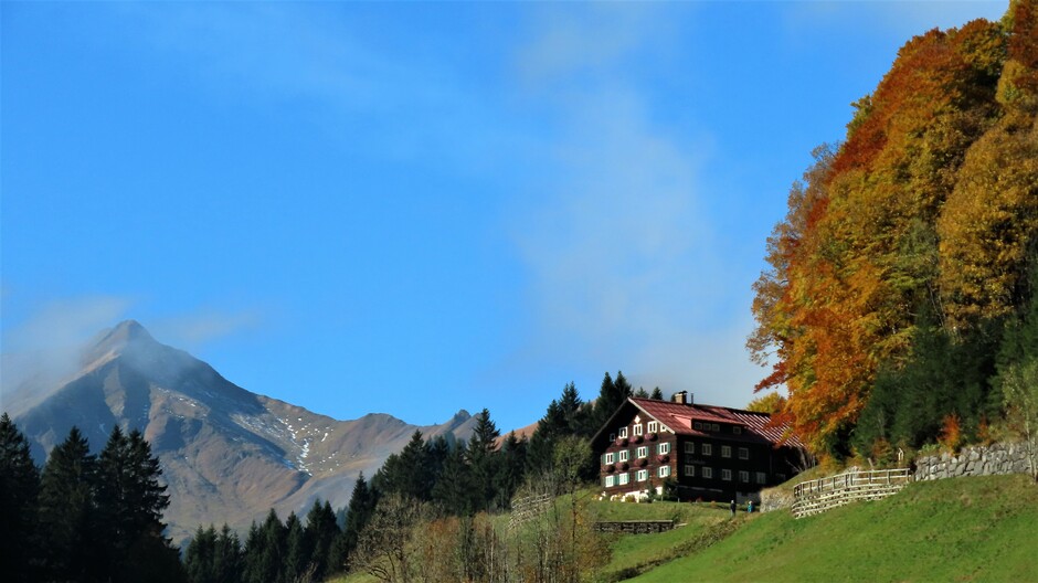 Alpen: prachtig herfstweer