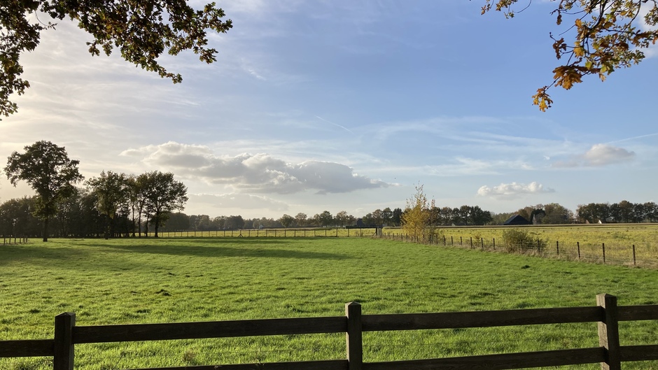 Brabants landschap ten noorden van Breda.