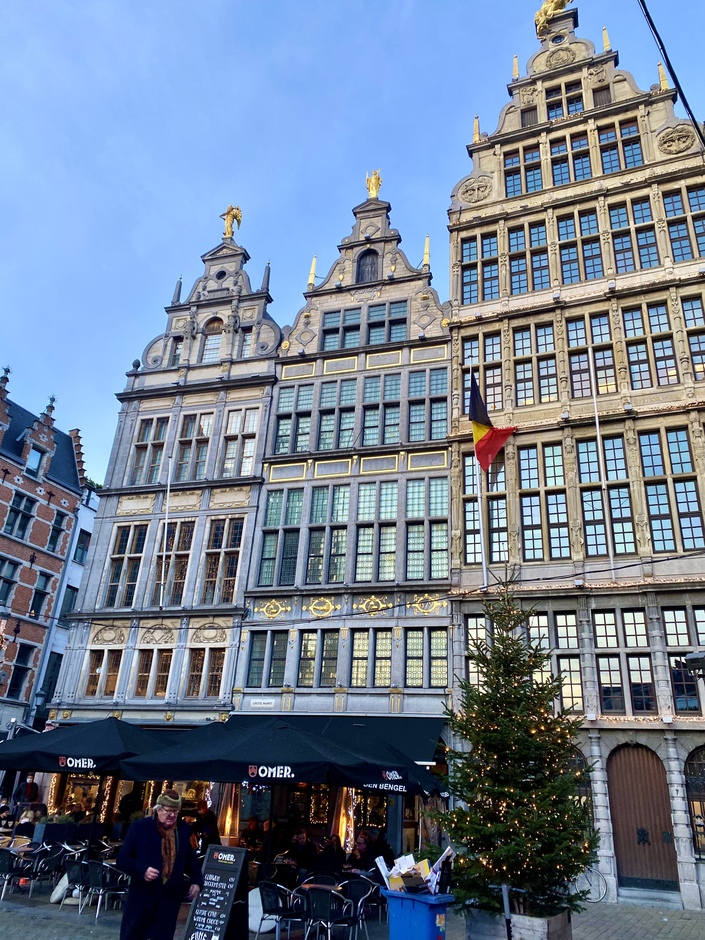 Kerstsfeer in Antwerpen