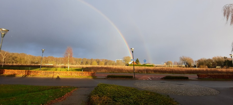 Regenboog in Eindhoven 