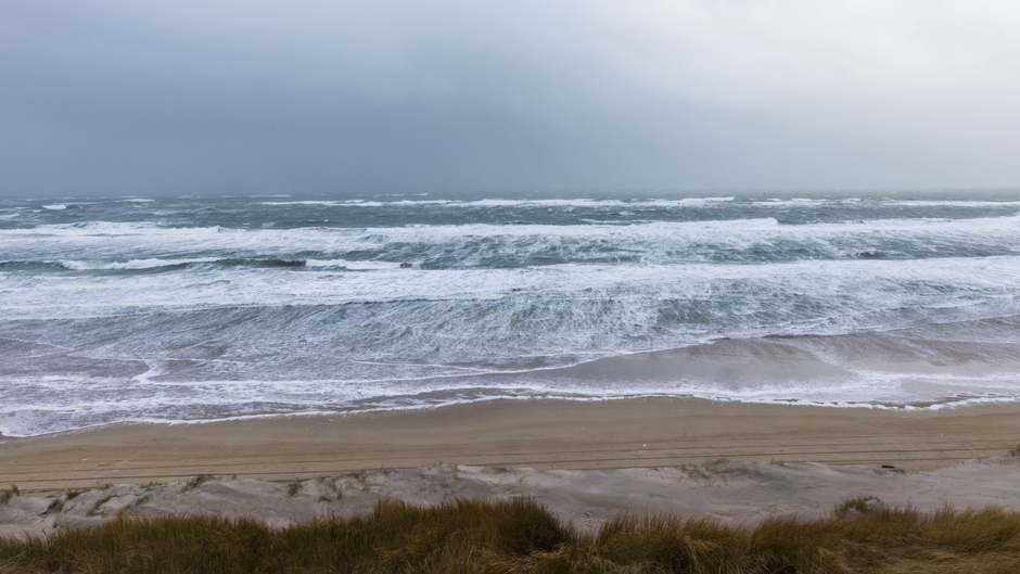 Storm Corrie op Vlieland