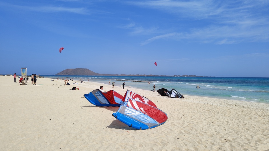 Strandweer op Fuerteventura