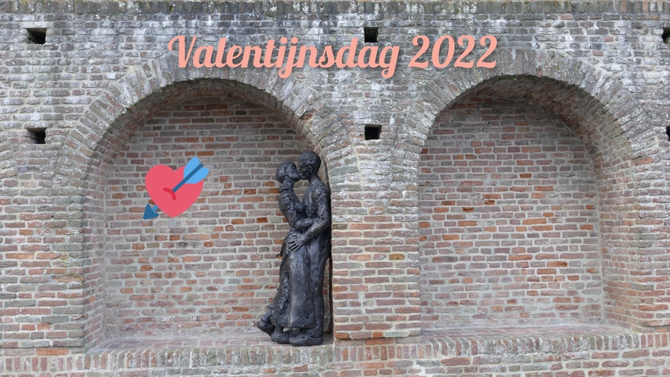 Valentijnsdag 14 februari bij de oude stadsmuur 