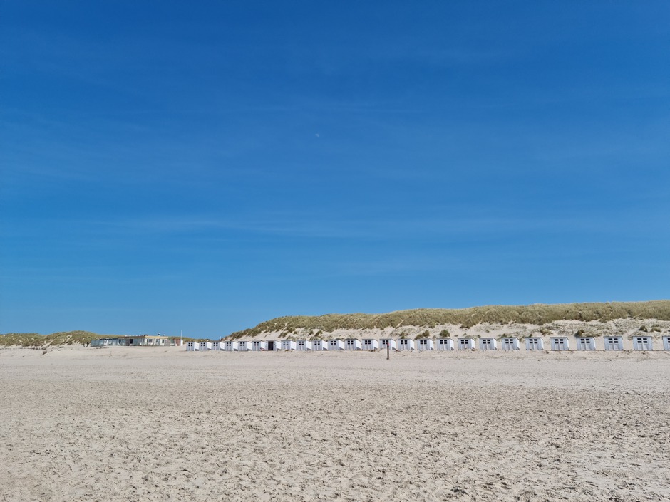Strandhuisjes op Texel 