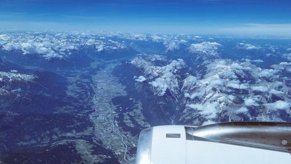 Alpen van boven.