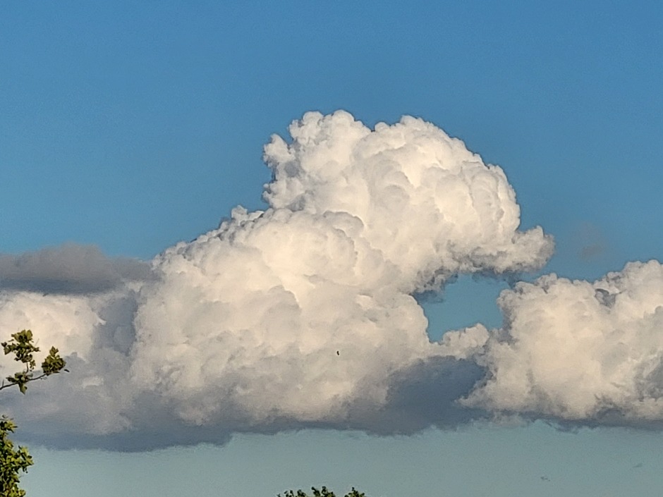 Wolkenformatie.