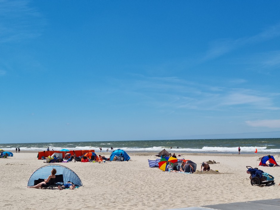 Strandleven op Texel 