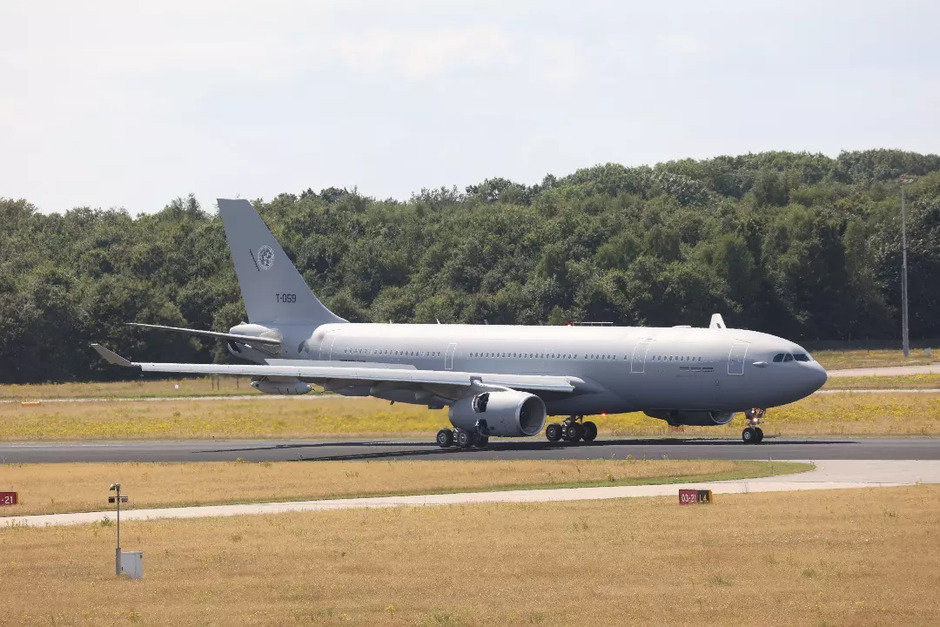Aflevering A330 op vlb Eindhoven