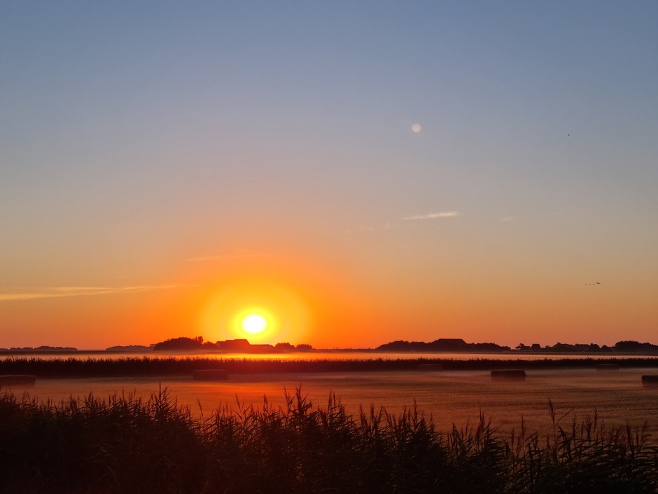 Schitterende zonsopkomst op Texel