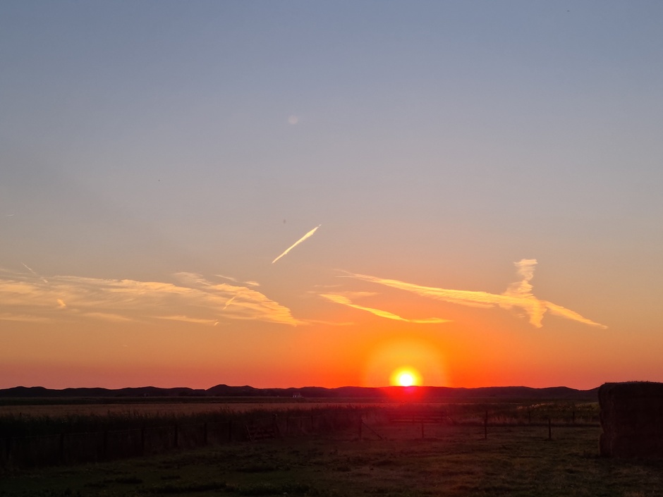 Zonsondergang op Texel