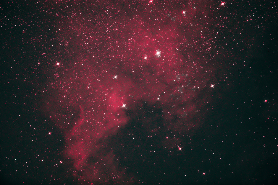 Noord Amerika nevel, NGC7000