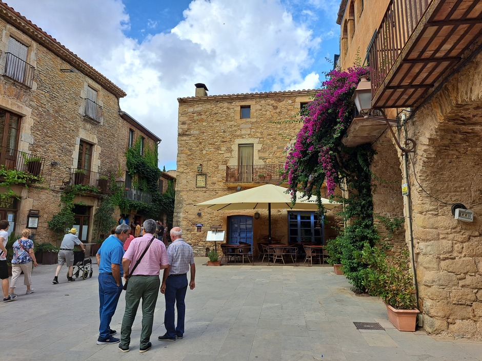 Toeristisch oud Spaans dorpje