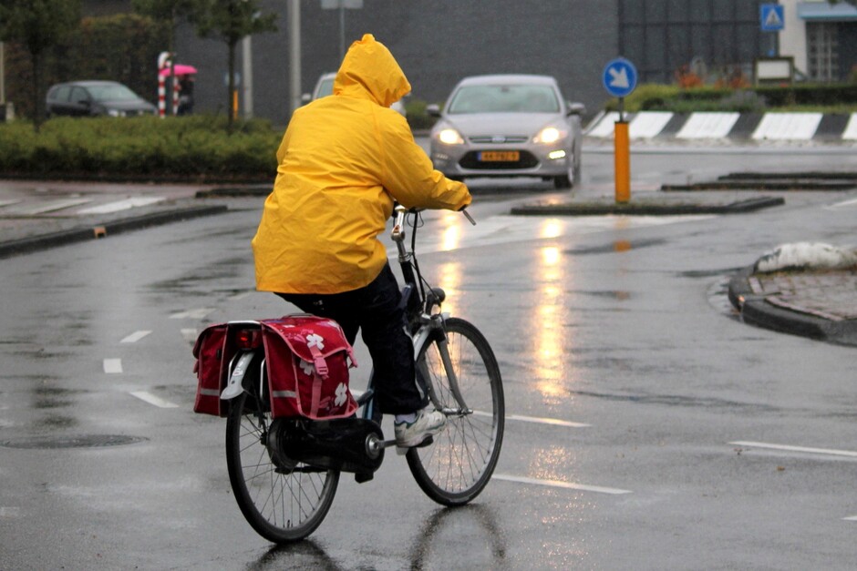 18mm regenmeter, stratenmakers in regen regenpakkenweer