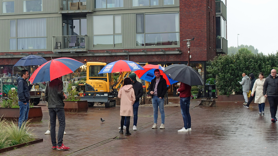 Een paraplu dag vandaag.