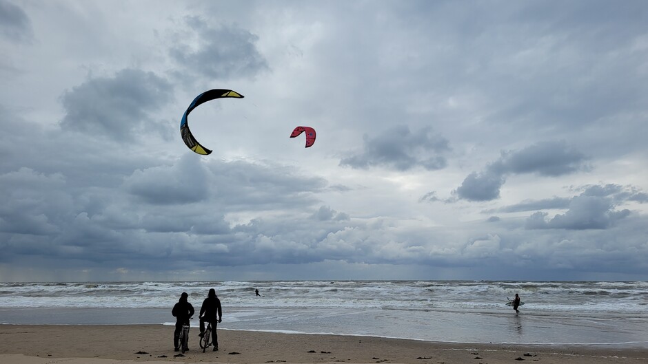 Wind voor kite surfen