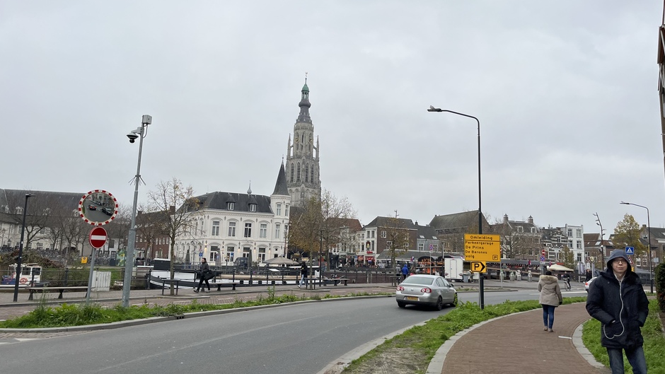 De grote kerk van Breda.
