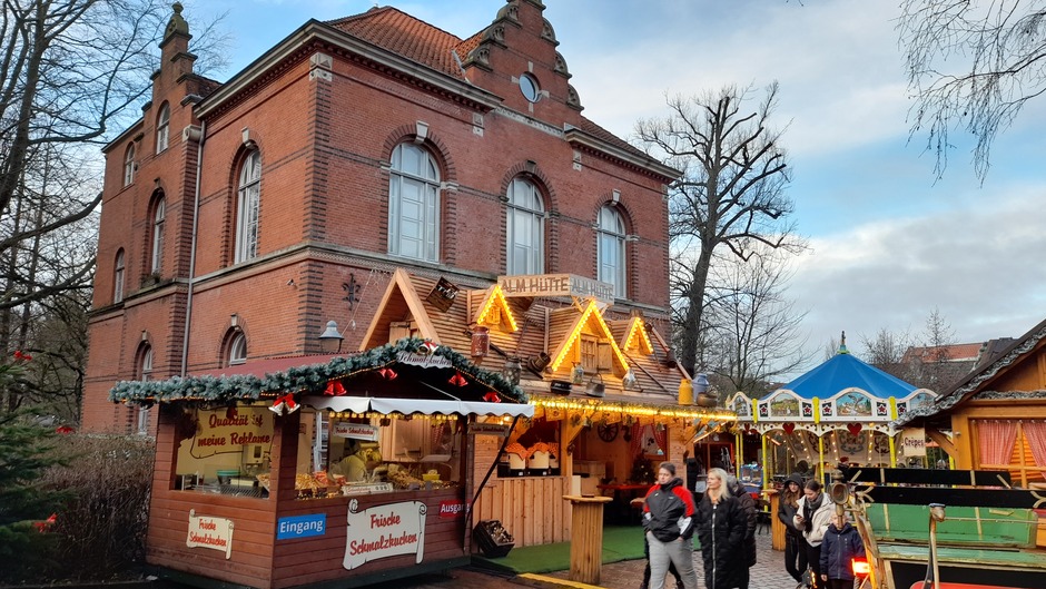 Kerstmarkt bij "Schloss Ritzebüttel"