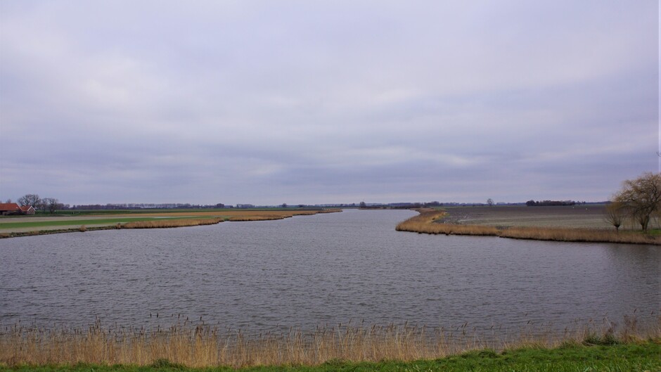 bewolkt lichte opklaringen 2 gr westerschenge in de polder