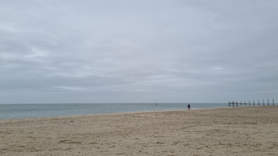 Strand Texel vanmiddag